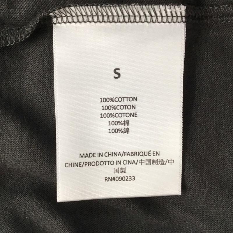 エッセンシャルズ ESSENTIALS Tシャツ 半袖 半袖カットソー プリントTシャツ クルーネックカットソー S ロゴ、文字 黒 / ブラック / メンズ USED 古着 中古 10119927