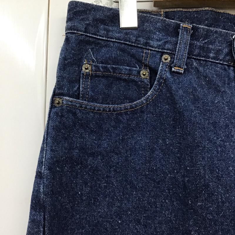 古着 USED パンツ デニム、ジーンズ デニムパンツ ワイドパンツ カジュアルパンツ Gパン 34インチ 無地 インディゴ / インディゴ / メンズ USED 古着 中古 10129256