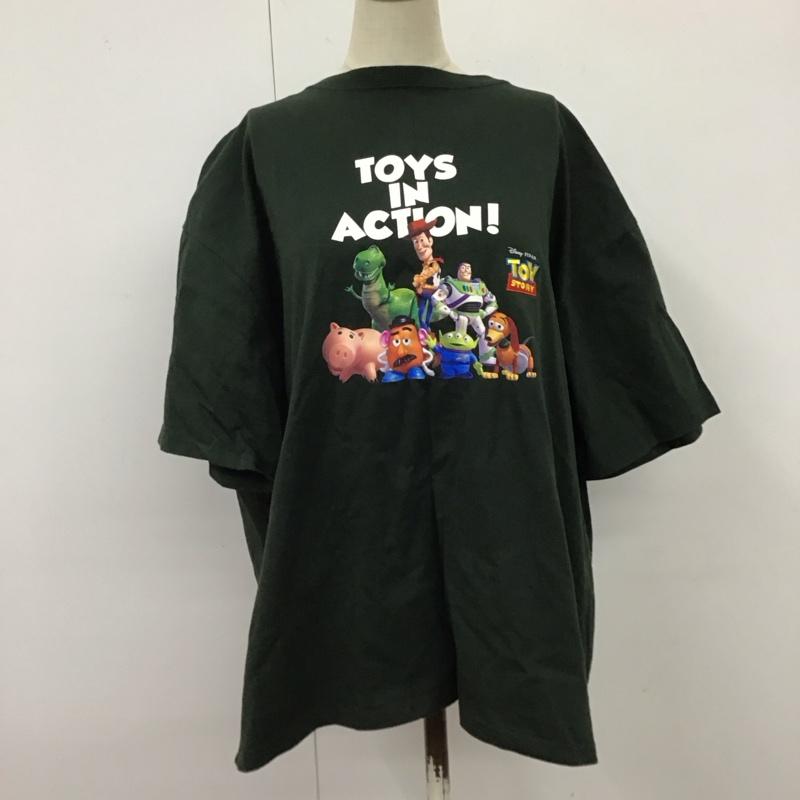 フリークスストア FREAK S STORE Tシャツ 半袖 22SS-312TOY TOY STORY クルーネック ビッグシルエット L キャラクター 緑 / グリーン / レディース USED 古着 中古 10122491