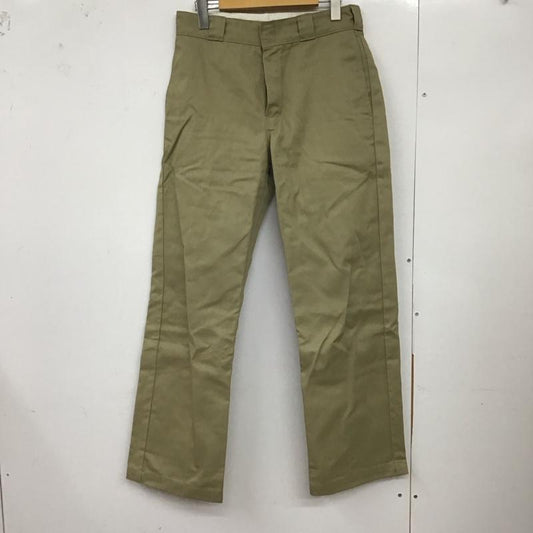 ディッキーズ Dickies パンツ ワークパンツ、ペインターパンツ ワークパンツ ワイドパンツ カジュアルパンツ チノパン 30インチ 無地 ベージュ / ベージュ /  メンズ USED 古着 中古 10127075