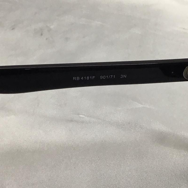 レイバン Ray-Ban めがね・サングラス サングラス RB4181F ウェリントン ロゴ、文字 黒 / ブラック / メンズ USED 古着 中古 10116452