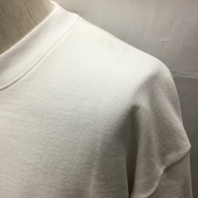 ロサンゼルスアパレル LOS ANGELES APPAREL トレーナー 長袖 L 無地 白 / ホワイト / メンズ USED 古着 中古 10108913