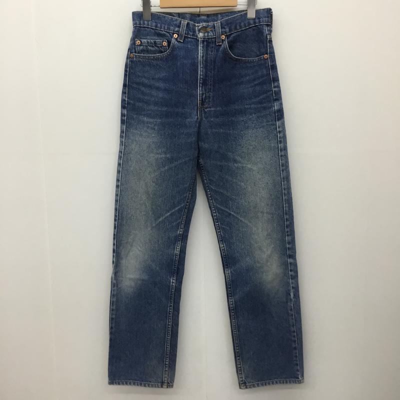 リーバイス Levi s パンツ デニム、ジーンズ USA製 ボタン裏525 31インチ 無地 青 / ブルー / メンズ USED 古着 中古 10134246
