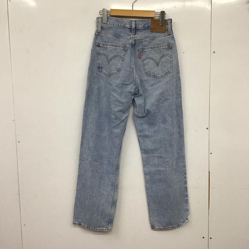 リーバイストラウスアンドコー Levi Strauss & co. パンツ デニム、ジーンズ デニムパンツ スリムパンツ カジュアルパンツ 無地 インディゴ / インディゴ / レディース USED 古着 中古 10138818