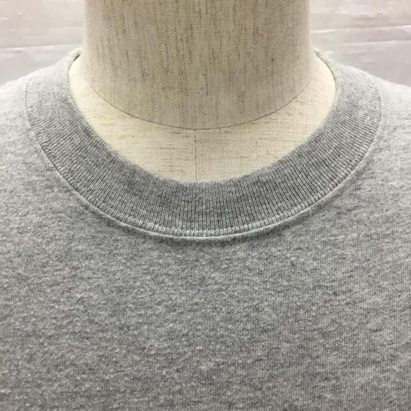 チャムス CHUMS カットソー 長袖 長袖カットソー クルーネックカットソー ロングスリーブカットソー プリントTシャツ M ロゴ、文字 灰 / グレー / レディース USED 古着 中古 10120853
