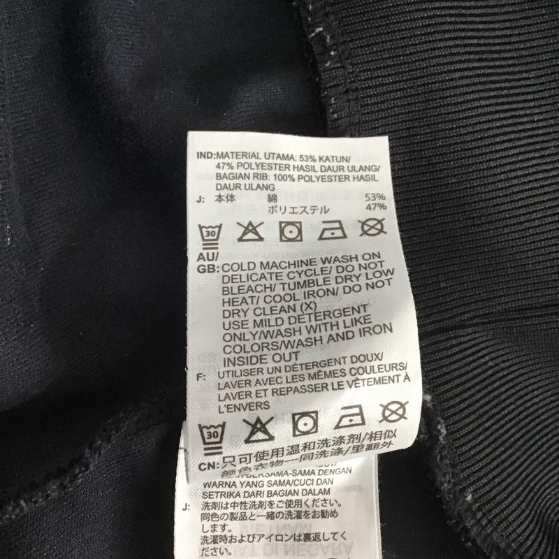 アディダス adidas トレーナー 長袖 hc1918 トレーナー 長袖スウェット 0 ロゴ、文字 黒 / ブラック / メンズ USED 古着 中古 10148101