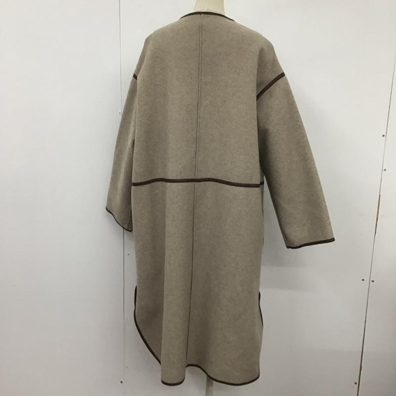 シンプリシテェ Simplicite コート コート一般 20-020-700-8068-4-0 無地 ベージュ / ベージュ / レディース USED 古着 中古 10106449