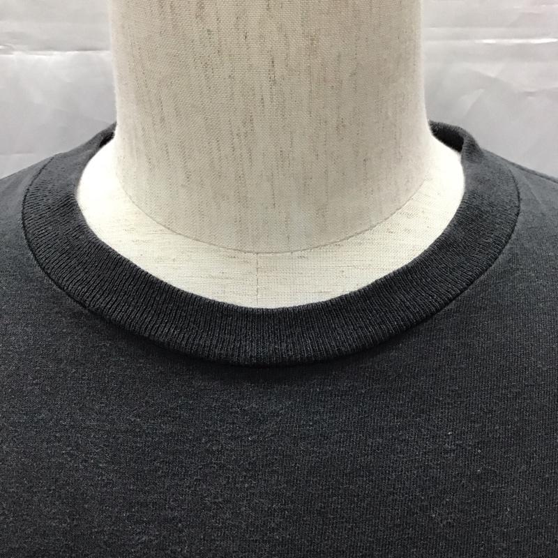 ステューシー STUSSY Tシャツ 半袖 半袖カットソー プリントTシャツ クルーネックカットソー L プリント 黒 / ブラック /  メンズ USED 古着 中古 10111670