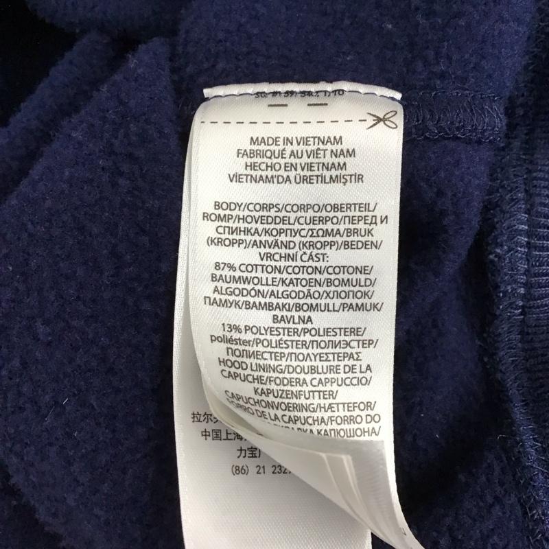 ポロバイラルフローレン Polo by RALPH LAUREN パーカー 長袖 長袖パーカー プルオーバーパーカー スウェット L ロゴ、文字 紺 / ネイビー / メンズ USED 古着 中古 10150067