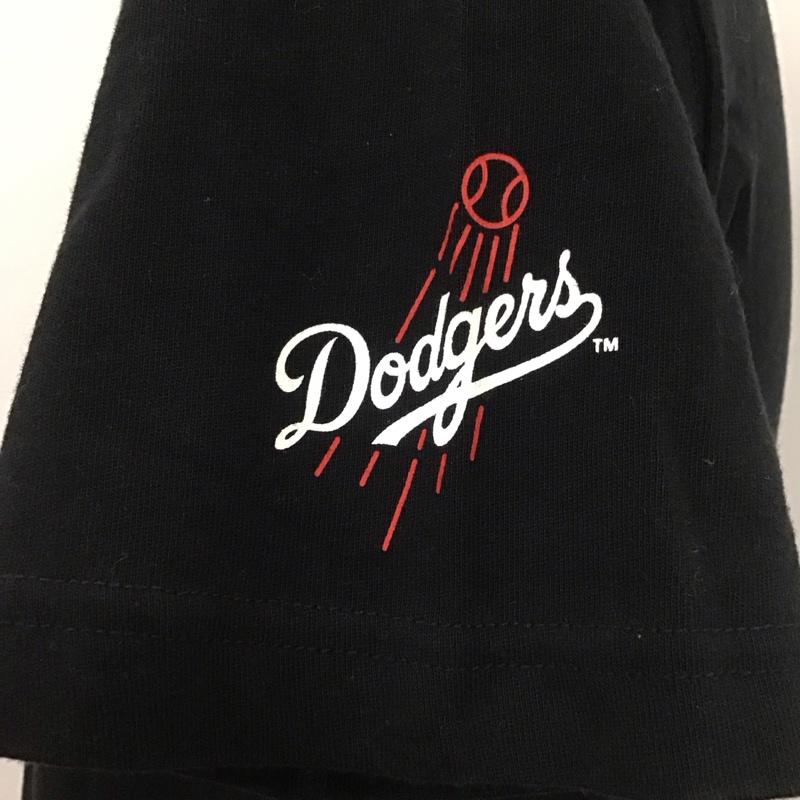 ニューエラ NEW ERA Tシャツ 半袖 半袖カットソー プリントTシャツ クルーネックカットソー XLARGE S ロゴ、文字 黒 / ブラック /  メンズ USED 古着 中古 10111118