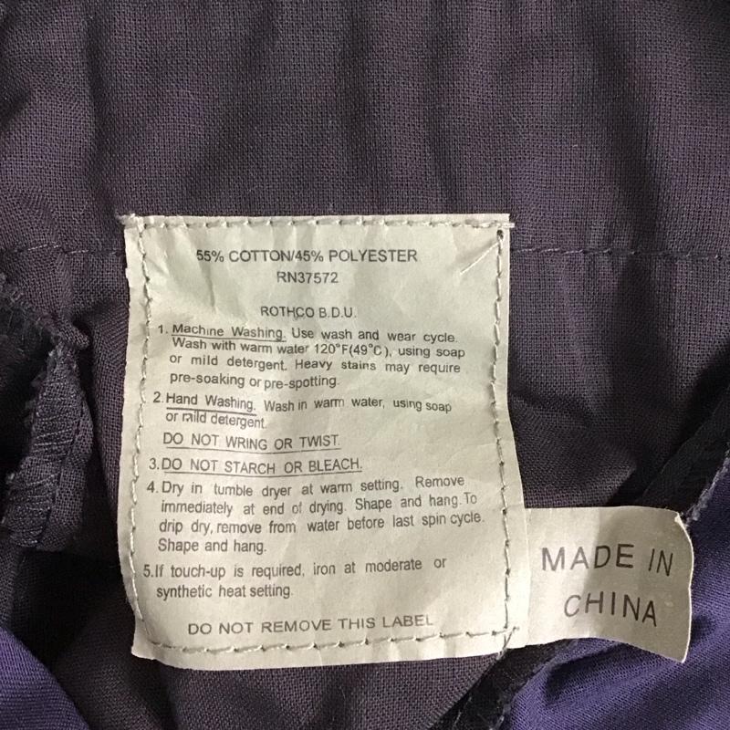 古着 USED パンツ ワークパンツ、ペインターパンツ US古着 カーゴパンツ ワークパンツ ミリタリーパンツ ワイドパンツ M 無地 紺 / ネイビー / メンズ USED 古着 中古 10107204