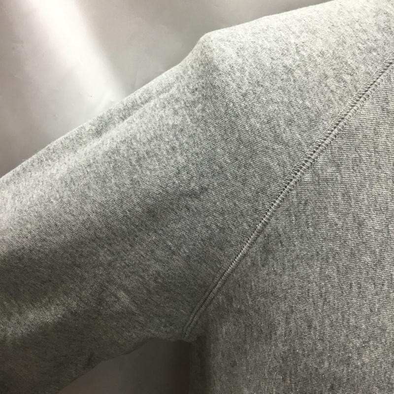 ステューシー STUSSY トレーナー 長袖 スウェット M 無地 X 刺繍 灰 / グレー / メンズ USED 古着 中古 10109615