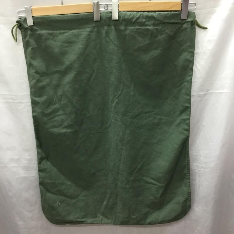 古着 USED バッグ バッグ ミリタリー ランドリーバッグ アメリカ軍 巾着袋 無地 カーキ / カーキ / メンズ USED 古着 中古 10119668