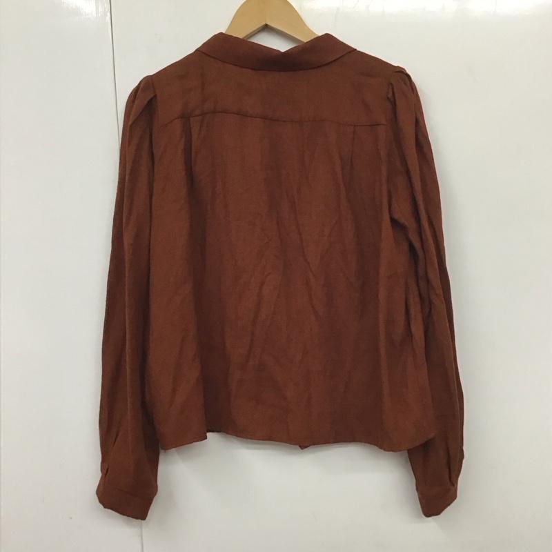 ザラ ZARA ジャケット、上着 ジャケット、ブレザー 7385/204/658 テーラードジャケット M 無地 茶 / ブラウン / レディース USED 古着 中古 10131030
