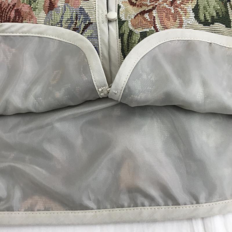 レトロガール RETRO GIRL ジャケット、上着 ジャケット、ブレザー 34 花柄 ベージュ / ベージュ / レディース USED 古着 中古 10137532