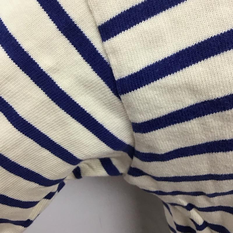 ラルフローレン RALPHLAUREN カットソー 長袖 ボーダー M ボーダー柄 マルチカラー / マルチカラー / レディース USED 古着 中古 10126683
