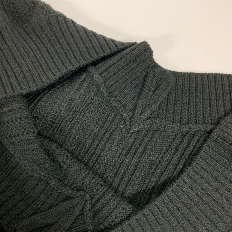 アナイ ANAYI ニット、セーター 長袖 38 無地 黒 / ブラック / レディース USED 古着 中古 10015918