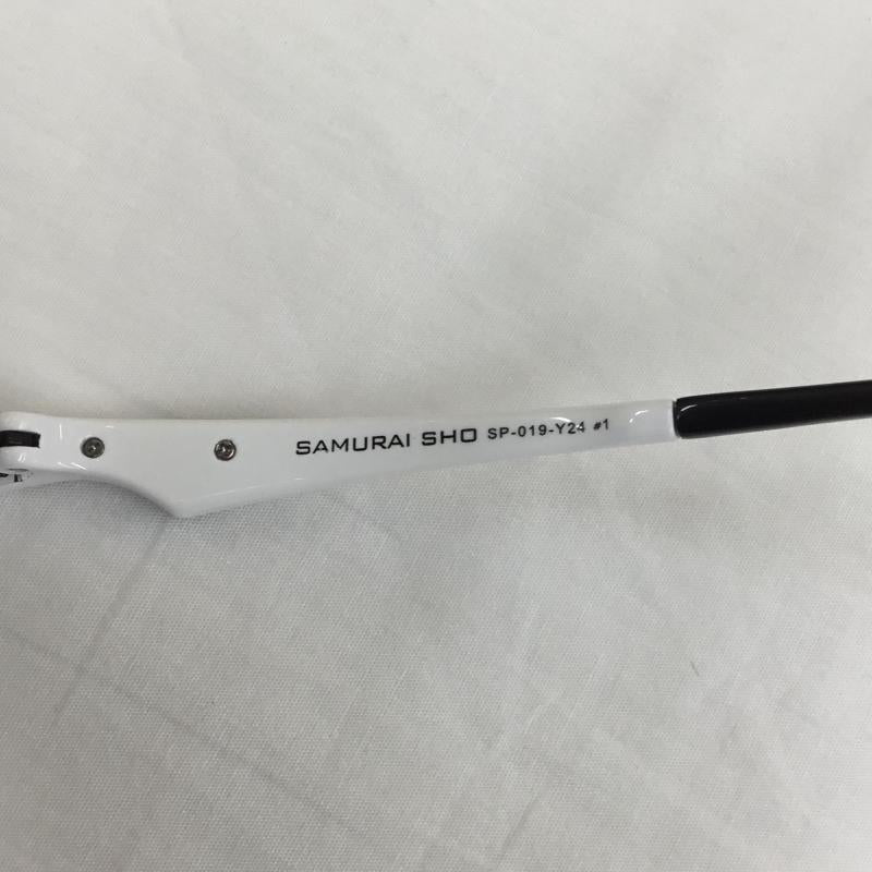 ユーズドクロージング used clothes めがね・サングラス サングラス SAMURAI SHO サムライ翔 SP-019-Y24 黒 / ブラック / X 白 / ホワイト / メンズ USED 古着 中古 10097245