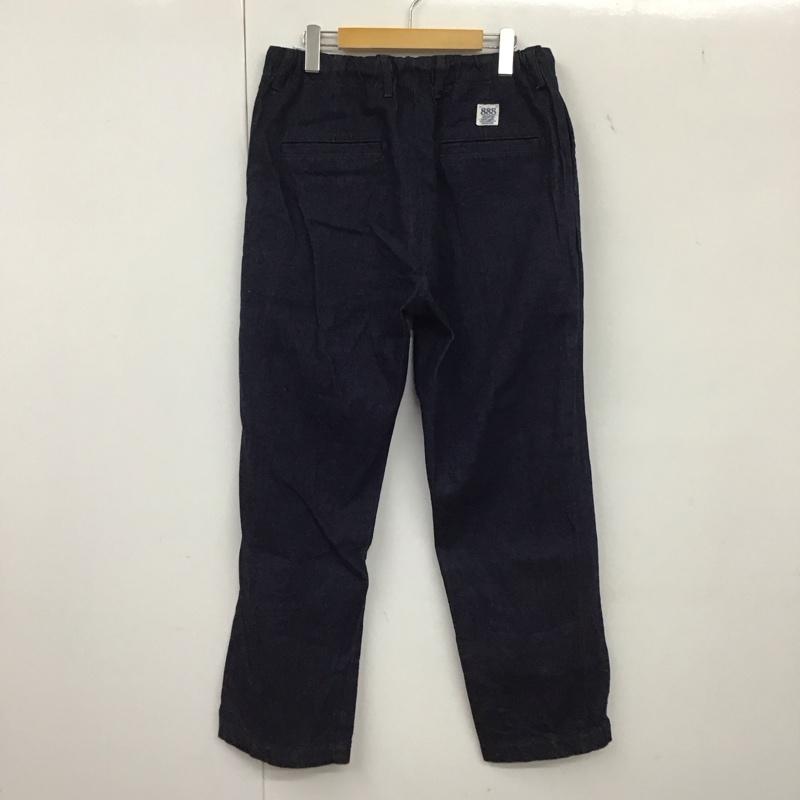 エフオービーファクトリー FOB FACTORY パンツ デニム、ジーンズ デニムパンツ ワイドパンツ カジュアルパンツ 4 無地 インディゴ / インディゴ / メンズ USED 古着 中古 10134689