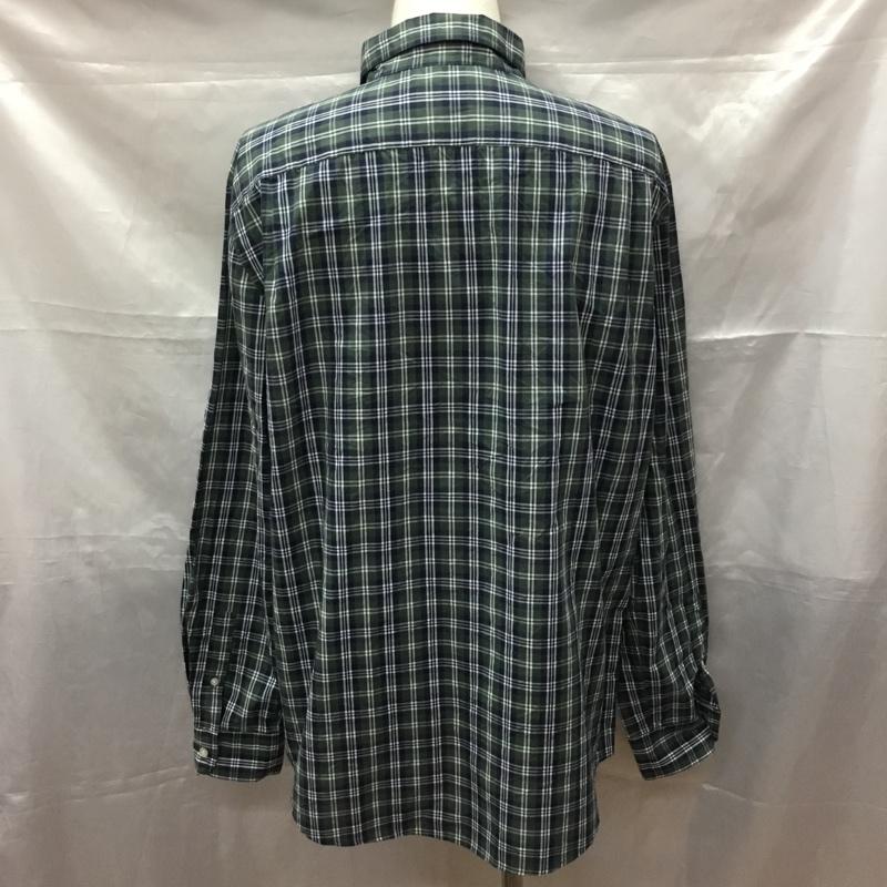 チャップス CHAPS シャツ、ブラウス 長袖 長袖シャツ カラーシャツ ポケットシャツ 長袖カットソー チェックシャツ XL チェック マルチカラー / マルチカラー /  メンズ USED 古着 中古 10113312