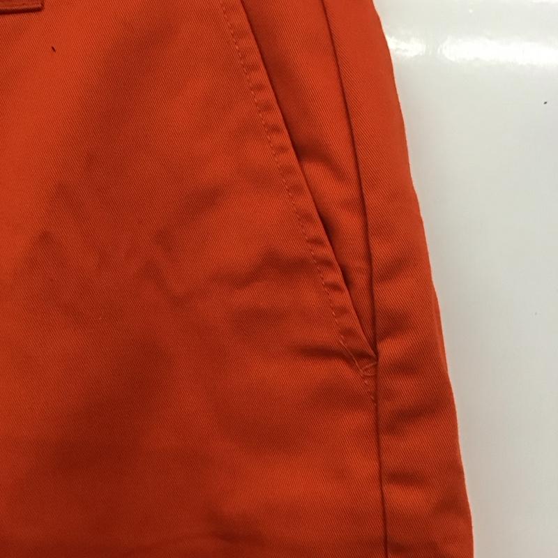 ディッキーズ Dickies パンツ ショートパンツ ショートパンツ ハーフパンツ カジュアルパンツ 28インチ ロゴ、文字 橙 / オレンジ /  メンズ USED 古着 中古 10124676
