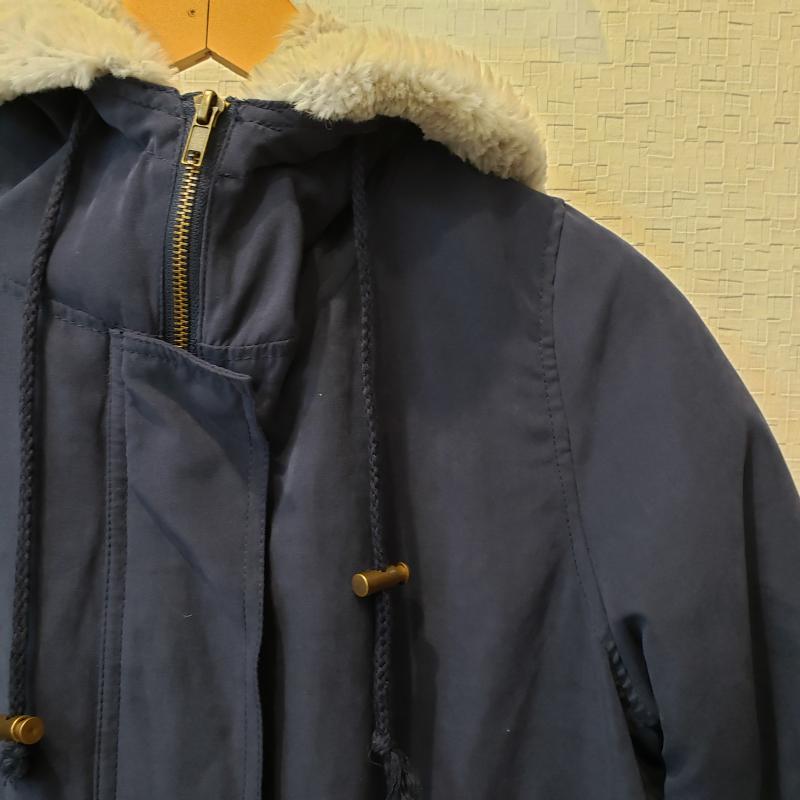 アナップ ANAP コート コート一般 M 無地 紺 / ネイビー / レディース USED 古着 中古 10012232