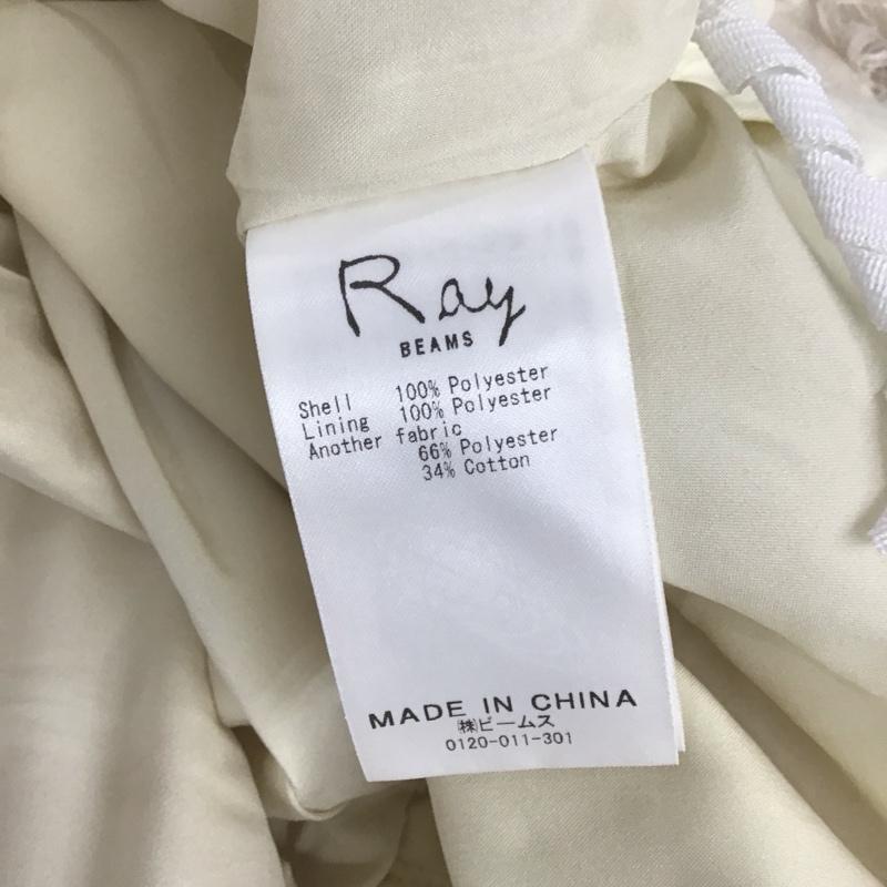 レイビームス Ray BEAMS パンツ スラックス 1 無地 アイボリー / アイボリー / レディース USED 古着 中古 10141608
