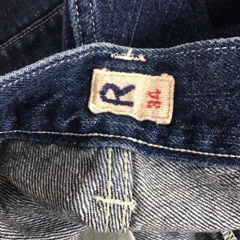 フォーティーファイブアールピーエム 45RPM パンツ ショートパンツ 5-05-6955 デニム 34 34 無地 青 / ブルー / メンズ USED 古着 中古 10108185