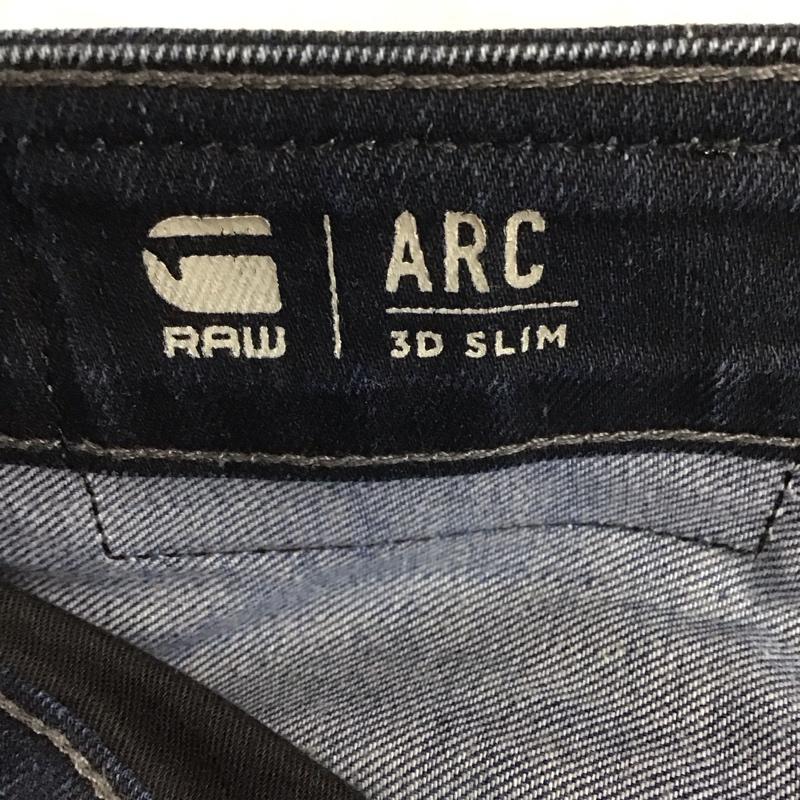 ジースターロゥ G-STAR RAW パンツ デニム、ジーンズ デニムパンツ スリムパンツ ジーンズ 29インチ 無地 インディゴ / インディゴ /  メンズ USED 古着 中古 10123986