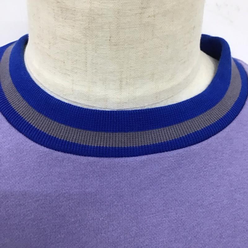 古着 USED トレーナー 長袖 HUNTER HUNTER L 無地 X 刺繍 紫 / パープル /  メンズ USED 古着 中古 10117146