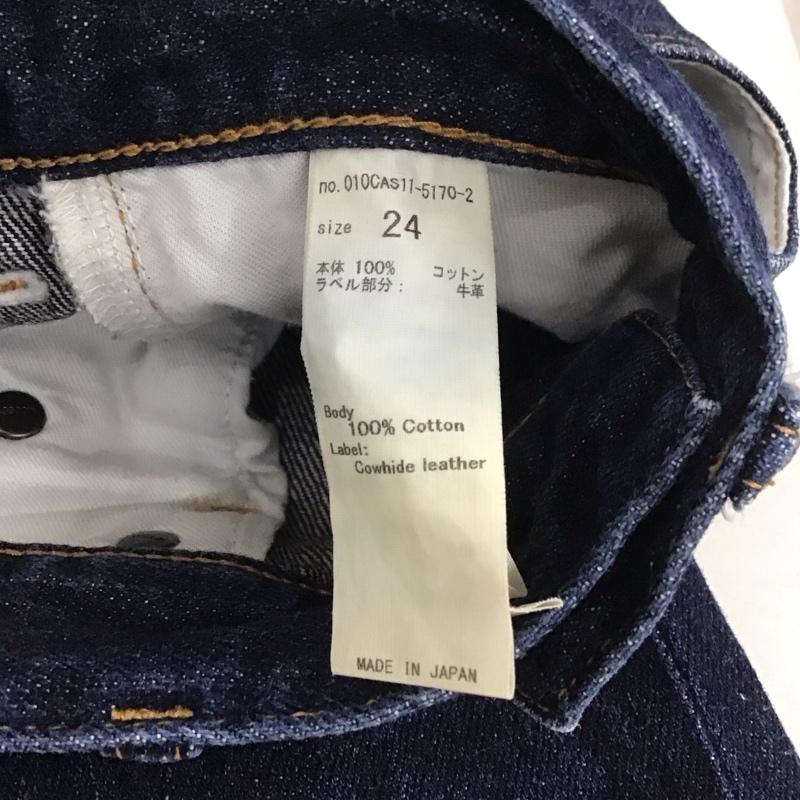 マウジー MOUSSY パンツ デニム、ジーンズ 010CAS11-5170-2 GBL MV WIDE STRAIGHT 無地 インディゴ / インディゴ / レディース USED 古着 中古 10137819