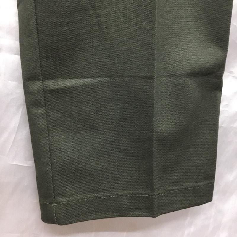 ディッキーズ Dickies パンツ ワークパンツ、ペインターパンツ ワークパンツ スリムパンツ カジュアルパンツ 32インチ ロゴ、文字 カーキ / カーキ /  メンズ USED 古着 中古 10121984