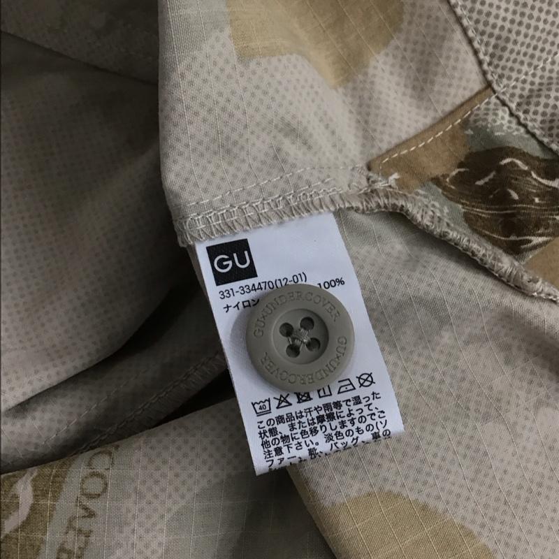 ジーユー GU シャツ、ブラウス 半袖 331-334470 アンダーカバー オーバーサイズ ファティーグシャツ 半袖シャツ L カモフラージュ柄・迷彩 マルチカラー / マルチカラー / メンズ USED 古着 中古 10133170