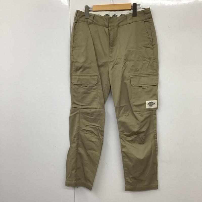 ディッキーズ Dickies パンツ ワークパンツ、ペインターパンツ ワイドパンツ カジュアルパンツ ワークパンツ 30インチ 無地 ベージュ / ベージュ / メンズ USED 古着 中古 10131150