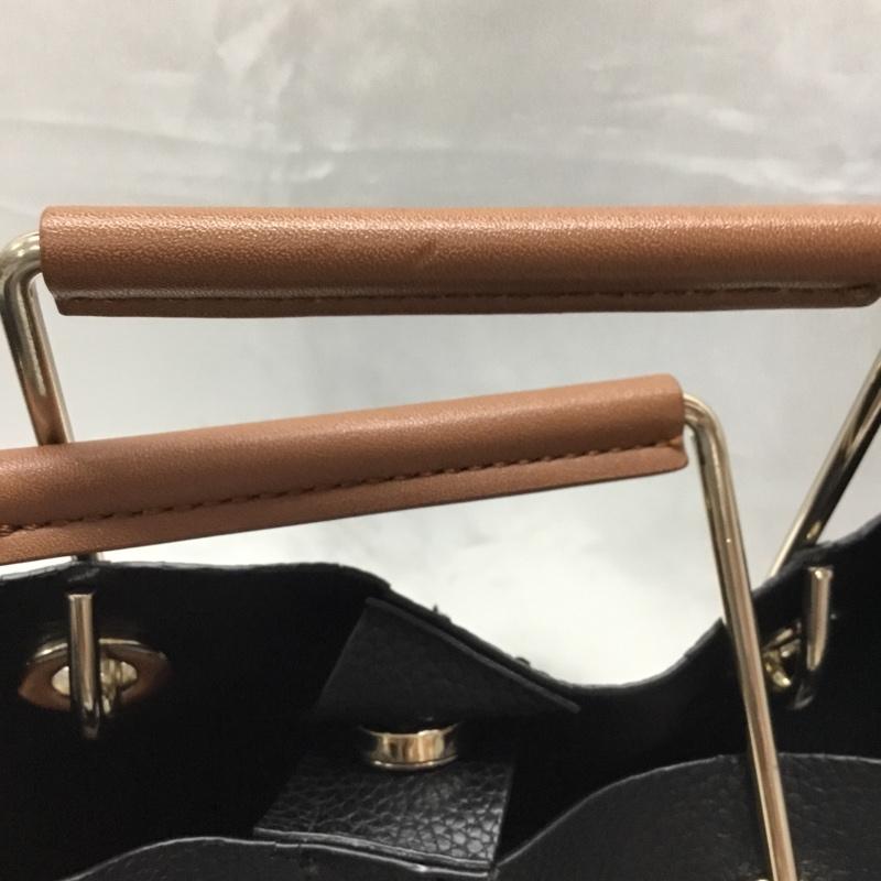 ザラ ZARA ショルダーバッグ ショルダーバッグ 2006 004 040 ポーチ付き 無地 黒 / ブラック / レディース USED 古着 中古 10108907