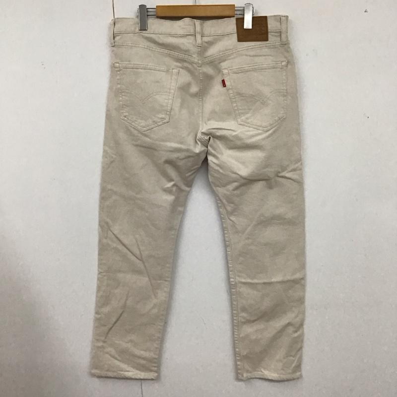 リーバイストラウスアンドコー Levi Strauss & co. パンツ デニム、ジーンズ デニムパンツ スリムパンツ ストレッチパンツ ジーンズ 34 無地 ベージュ / ベージュ /  メンズ USED 古着 中古 10122785