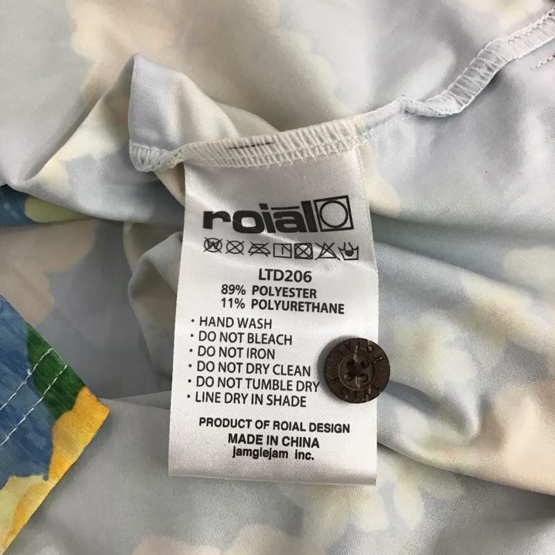ロイヤル roial シャツ、ブラウス 半袖 半袖シャツ プリントシャツ ポケットシャツ アロハシャツ L プリント マルチカラー / マルチカラー / メンズ USED 古着 中古 10140529