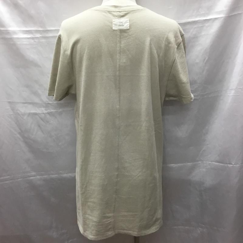 エッセンシャルズ ESSENTIALS Tシャツ 半袖 半袖カットソー プリントTシャツ クルーネックカットソー S 無地 ベージュ / ベージュ /  メンズ USED 古着 中古 10109294