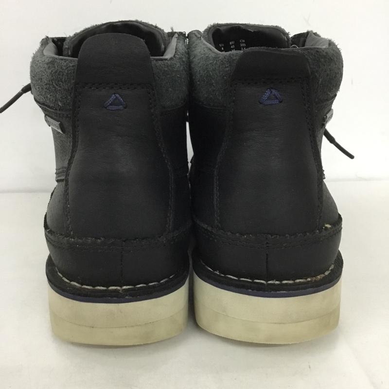 クラークス Clarks ブーツ ショートブーツ レースアップブーツ GORE-TEX UK7 US:8 ワンポイント 黒 / ブラック / メンズ USED 古着 中古 10130412
