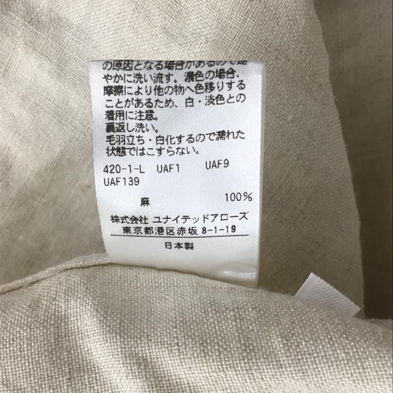 ロエフ LOEFF シャツ、ブラウス 長袖 8881-231-0012 長袖シャツ カラーシャツ カジュアルシャツ 1 無地 ベージュ / ベージュ / メンズ USED 古着 中古 10111672