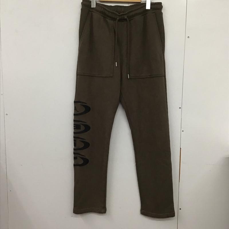 エアジョーダン AIR JORDAN パンツ ワークパンツ、ペインターパンツ dz5508-275 トラヴィススコット フリースパンツ ジャージ スウェットパンツ M ロゴ、文字 茶 / ブラウン / メンズ USED 古着 中古 10133516