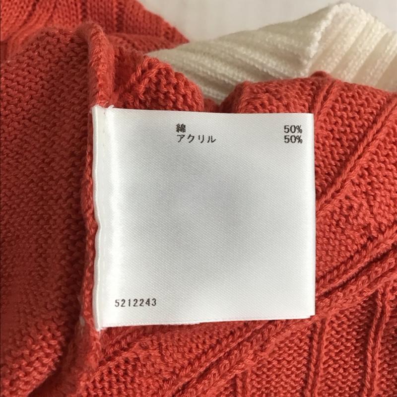 マンシングウェア Munsingwear ベスト ベスト JWLJ501 Vネック タグ付き L ワンポイント 橙 / オレンジ / レディース USED 古着 中古 10118347
