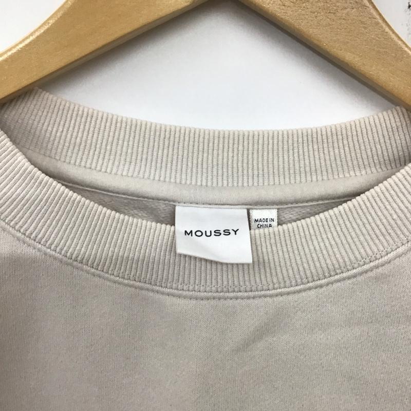 マウジー MOUSSY トレーナー 長袖 010CAQ90-5510 WTG SOUND TRACK POJ FREE ロゴ、文字 X 刺繍 マルチカラー / マルチカラー / レディース USED 古着 中古 10136909