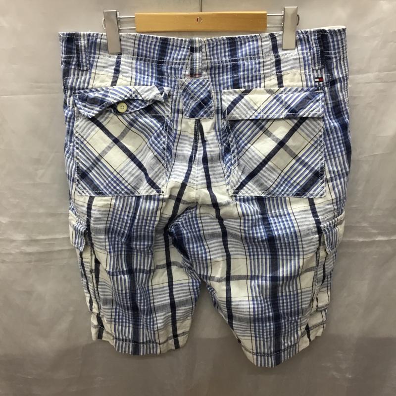 トミーヒルフィガー TOMMY HILFIGER パンツ ショートパンツ ショートパンツ ハーフパンツ カジュアルパンツ チェックパンツ 34 チェック マルチカラー / マルチカラー /  メンズ USED 古着 中古 10122896