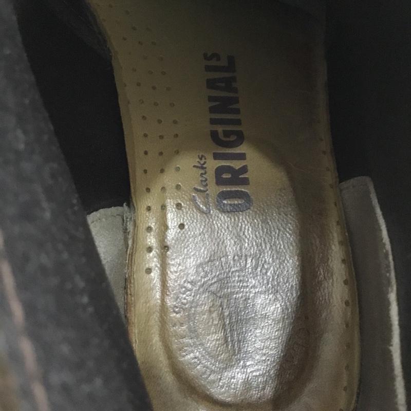クラークス Clarks ブーツ ショートブーツ 13297 デザートブーツ US81/2 US:8.5 無地 茶 / ブラウン / メンズ USED 古着 中古 10131665