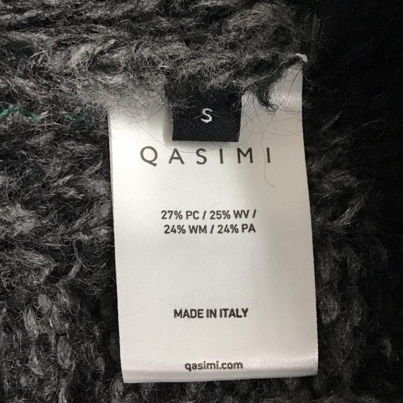 カシミ Qasimi ニット、セーター 長袖 オーバーサイズロールネック 長袖ニットカットソー タートルネック S ボーダー柄 マルチカラー / マルチカラー / メンズ USED 古着 中古 10119703