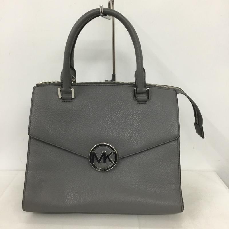 マイケルコース MICHAEL KORS ハンドバッグ ハンドバッグ ショルダーバック 2WAY ロゴ、文字 灰 / グレー / レディース USED 古着 中古 10139097
