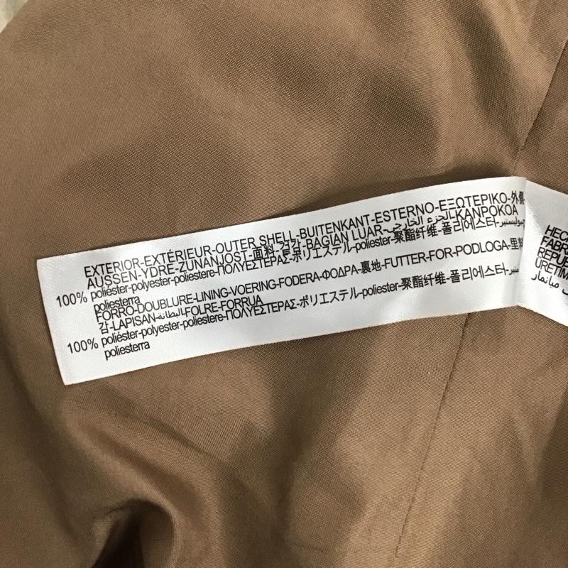 ザラ ZARA コート コート一般 ロングコート ロングジャケット カラージャケット アウター S 無地 茶 / ブラウン / レディース USED 古着 中古 10124567
