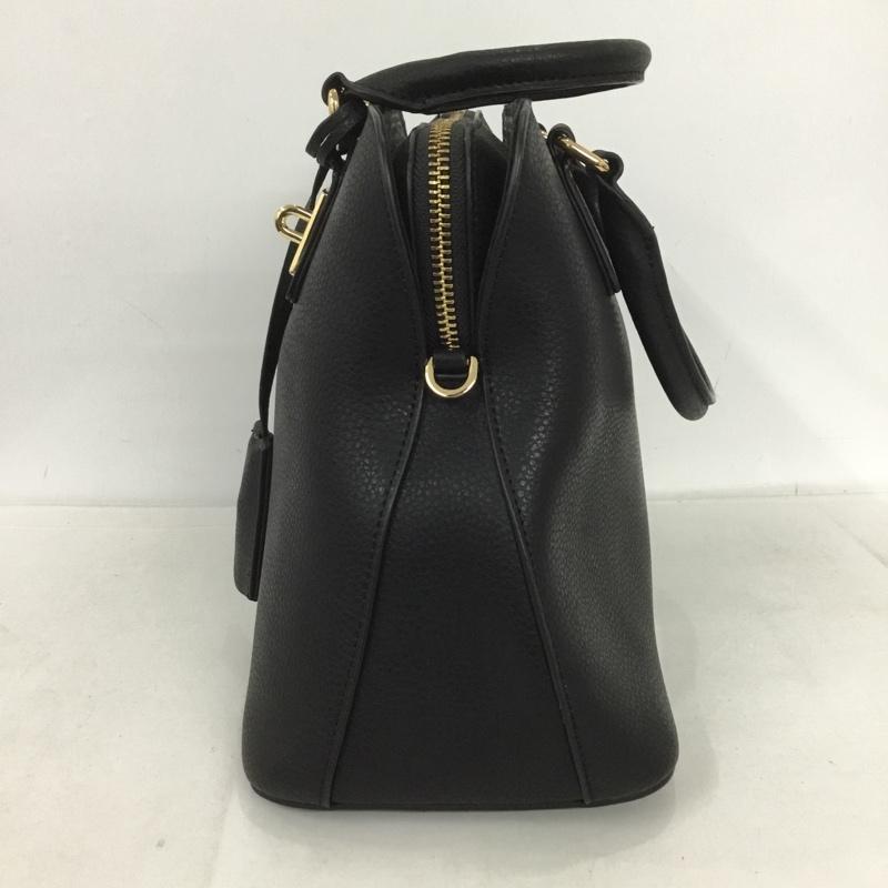 サマンサタバサ Samantha Thavasa トートバッグ トートバッグ ショルダー ロゴ、文字 黒 / ブラック / レディース USED 古着 中古 10133240