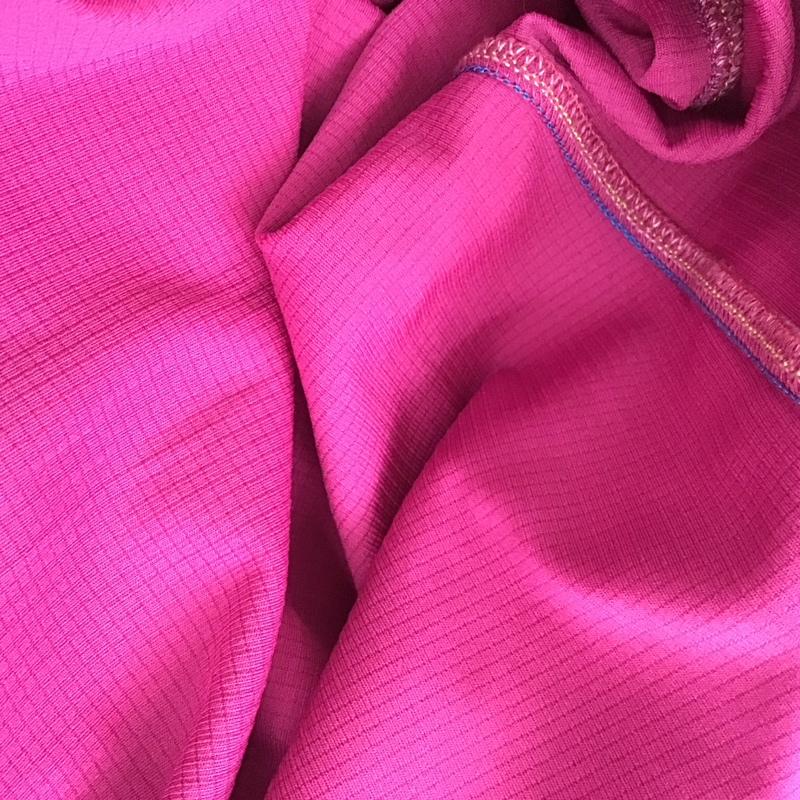 コロンビア Columbia Tシャツ 半袖 114 PL2178 スポーツウェア L ロゴ、文字 マゼンタ / マゼンタ / レディース USED 古着 中古 10131105